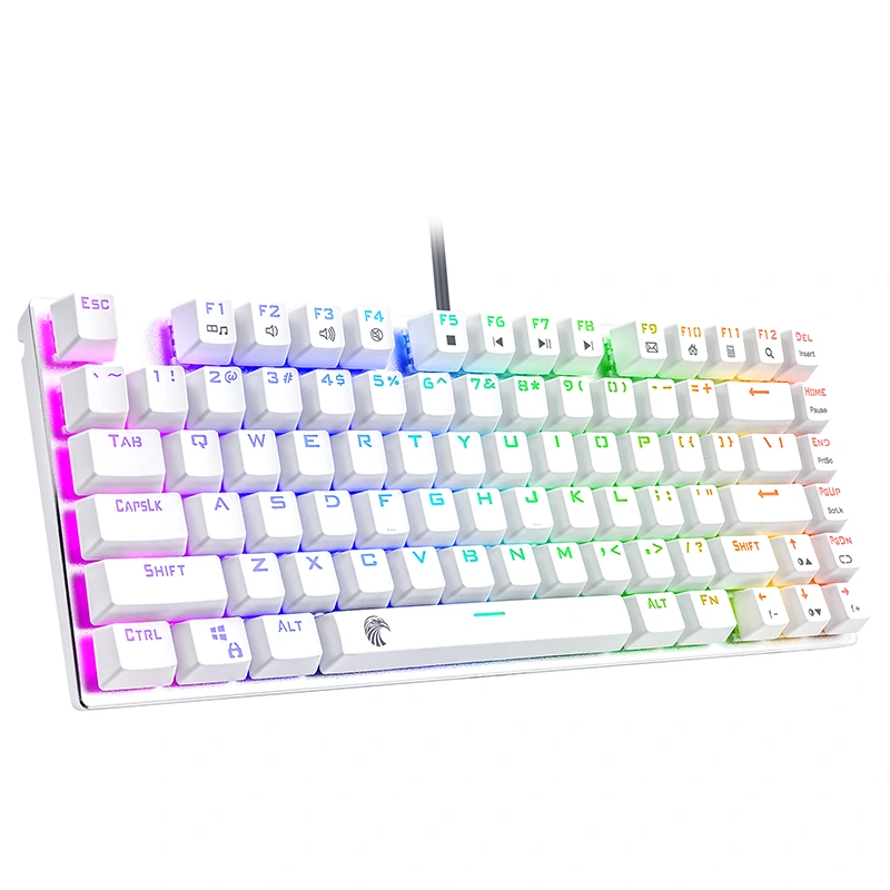 81 kalitli RGB mexanik oʻyin klaviaturasi