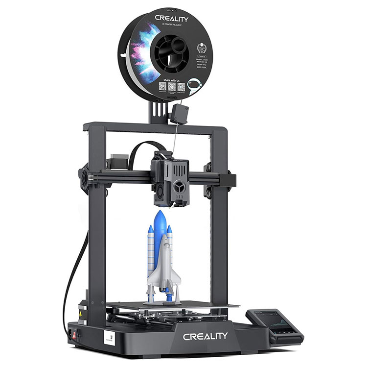 Creality Ender-3 V3 KE 3D printeri 500 mm/s yuqori tezlikda chop etish