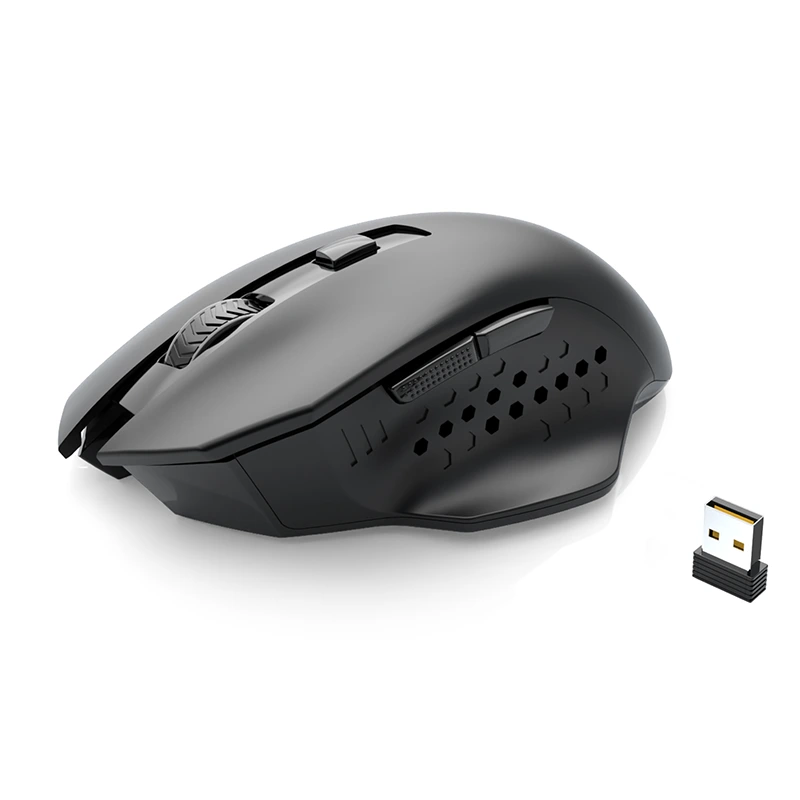 Ergonomik 2.4G simsiz o'yin kompyuter sichqonchasi