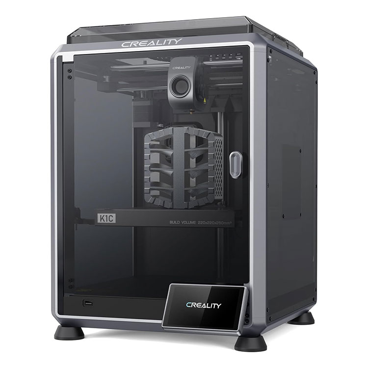 K1C 3D printer 600 mm/s yuqori tezlikda sun'iy intellekt kamerasi bilan