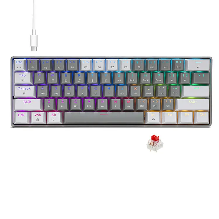 Portativ 60% mexanik simli oʻyin klaviaturasi